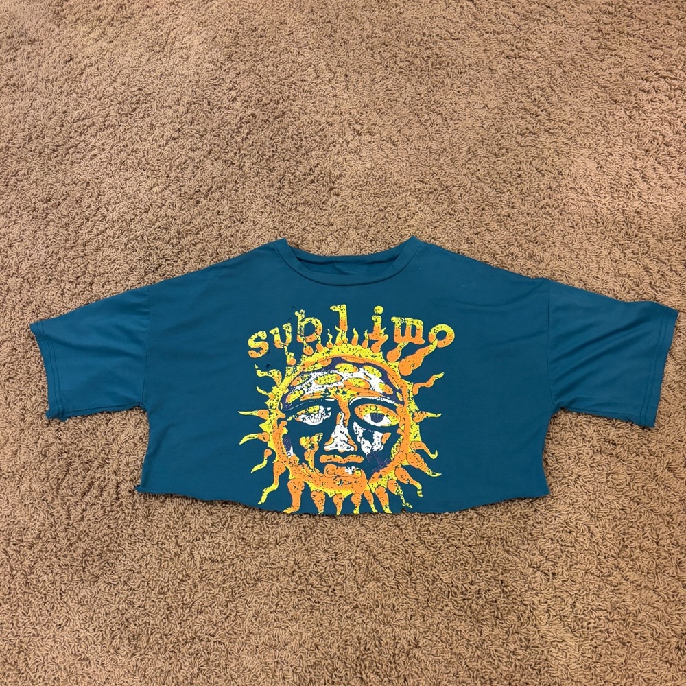 Sublime Cropped Graphic Tee